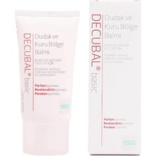 3 Adet Decubal Dudak Bakım Kremi Kuru & Hassas Ciltler Için 30 ml