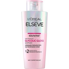 3 Adet Elseve Glycolic Gloss Şampuan 200 ml