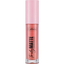 2 Adet Callista Truly Matte Liquid Lipstick Mat Likit Ruj 403 Rose Harmony Nude 1 Adet