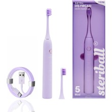 Steriball Diş Fırçası Sarjlı Mor 5 Mod 1 Adet