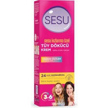 2 Adet Sesu Tüy Dökücü Krem Himalaya Tuzu 100 ml