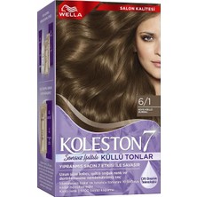 Koleston Wella Supreme Sonsuz Işıltılı Küllü Tonlar Saç Boyası 6/1 Koyu Küllü Kumral 50 ml