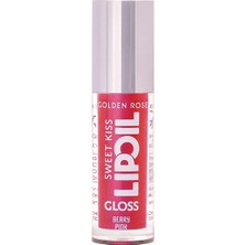 5 Adet Golden Rose Lip Oil Sweet Kiss Gloss No:03 Berrypink 1 Adet