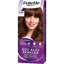 3 Adet Palette Saç Boyası Göz Alıcı Renkler 5-68 Kestane 1 Adet