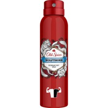 3 Adet Old Spice Wolfthorn Erkek Deodorant Vücut Spreyi 150 ml