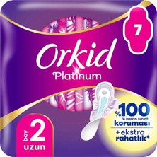 Orkid Platinum Hijyenik Ped Uzun Tekli Paket 7'li
