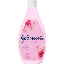 Johnson's Vita-Rich Duş Jeli Gül Suyu, Yatıştırıcı 400 ml