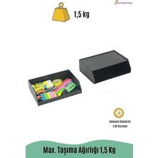 Burada Bulabilirsin Starlightning Gizli Çekmece Organizer Masa Altı Saklama Kabı Siyah Renk Model 3 8683400402562