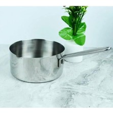 Burada Bulabilirsin 3'lü Set Paslanmaz Çelik Kaçerola Sosluk ve Sütlük 12-14-16CM