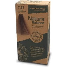 2 Adet Natura Balance Krem Saç Boyası Badem 7.37 1 Adet
