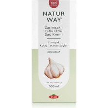2 Adet Naturway Saç Kremi Sarımsaklı Bitki Özlü 300 ml
