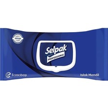 3 Adet Selpak Professional Islak Mendil 60'lı