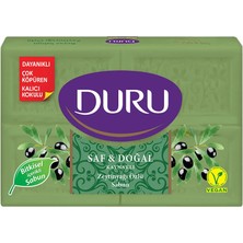 4 Adet Duru Kalıp Sabun Saf Doğal Zeytinyağlı 600 G