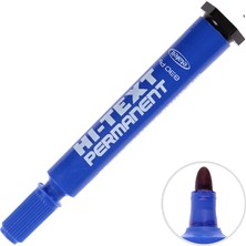 Hi-Text Pb 830 Permanent Marker Koli Kalemi Yuvarlak Uç Mavi