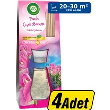 Air Wick 3 Adet Airwick Bambulu Pembe Çiçek Bahçesi Oda Kokusu 25 ml x 4 Adet Çok Al Az Öde