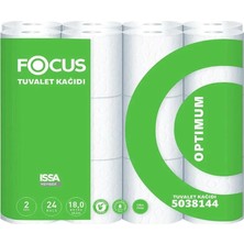 2 Adet Focus Optimum Tuvalet Kağıdı 24'lü