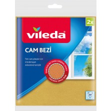 4 Adet Vileda Cam Bezi 2'li Eko Paket
