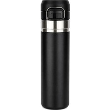 Globox BS264-2 Saplı Çelik Termos 750 ml Siyah