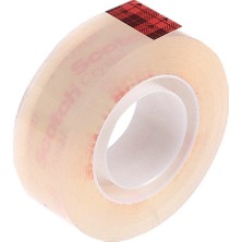3 Adet 3m Scotch 600 Kristal Şeffaf Bant 19 mm x 33 M