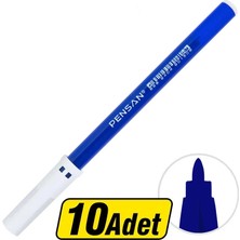 3 Adet Pensan 3003 Keçeli Kalem Mavi 10'lu Paket