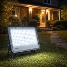 Ecolite 100W LED Projektör 8000 Lümen IP66 Su Geçirmez Dış Mekan Floodlight Bahçe Duvar Otopar