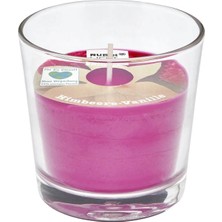 2 Adet Rubin Licht Cam Kavanoz Mum Ahududu & Vanilya 1 Adet