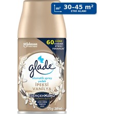 3 Adet Glade Otomatik Yedek Sprey Ipeksi Vanilya 269 ml