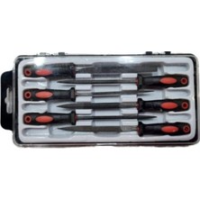 Deco 4 x 160 Saatçi Eğe Takımı 6 Parça Saplı