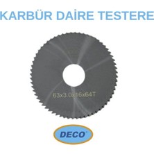 Deco 40X1,6 mm Karbür Daire Freze