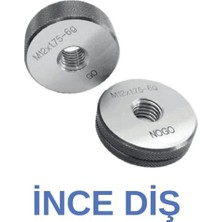 Deco Dişi Vida Mastarı Ince Dış M20X2 6g
