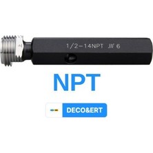 Deco Erkek Vida Mastarı Npt 3/4 2b