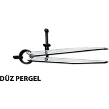 Ert 200 mm Düz Pergel