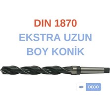 Deco DIN1870 Ekstra Uzun Boy Konik Matkap Ucu - 50X405X605MM  mm