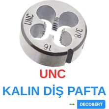 Ert Unc Kalın Diş Pafta - Unc 7/16