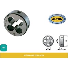 Alton Gaz Diş Pafta - G 3/4