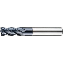4mm 45HRC Karbür Düz Freze Eric