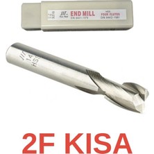 Chuan Brand 18 mm Iki Ağızlı Kısa Parmak Freze