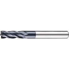 8mm R0,5 45HRC Uzun Karbür Köşe Radus Freze BOY:100MM Eric