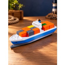 Konteynır Yük Gemisi - 22 cm - 14 Konteynır