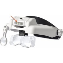 Magicool Nikula-3 LED Lambalı Şapka Tıp Büyüteç 3lensli- MG81000S