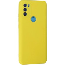Givoria General Mobile Gm 21 Plus Kılıf Nano Içi Kadife Silikon - Sarı GZMNR9-49DJ4DF