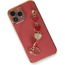 Givoria Apple Iphone 14 Pro Kılıf Esila Silikon - Kırmızı GZMNR9-49DJ4DF