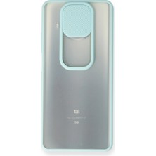 Givoria Xiaomi Mi 10T Lite Kılıf Palm Buzlu Kamera Sürgülü Silikon - Turkuaz GZMNR9-49DJ4DF