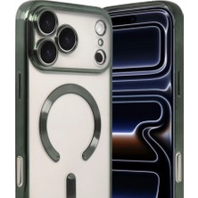 Givoria Apple Iphone 17 Pro Kross Magneticsafe Kapak - Koyu Yeşil GZMNR9-49DJ4DF