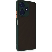Givoria Infinix Hot 30 4g Kılıf Montreal Silikon Kapak - Yeşil GZMNR9-49DJ4DF