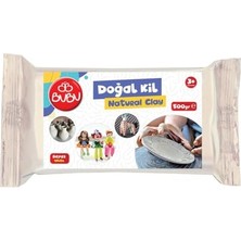 Doğal Kil Seramik Hamuru 500 gr Beyaz