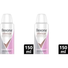 Clinical Protection Kadın Sprey Deodorant Confidence 150 ml 2li Paket