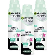 Garnier 3'lü Mineral Lekesiz Koruma Ferah Koku Sprey Deodorant Seti