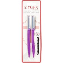 Trina Profesyonel Çelik 2li Kaş Usturası