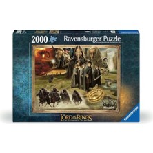 Ravensburger 169276 2000 Parçalı Puzzle Lotr Yüzük Kardeşliği, Renkli